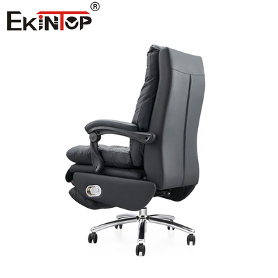 Kursi Kantor Lengan Kulit Asli Klasik Kursi Kantor Lengan Untuk Lingkungan Profesional