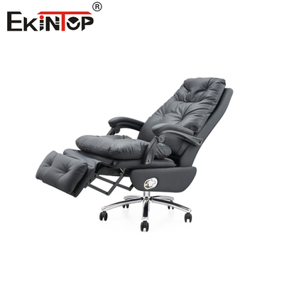 Kursi Kantor Lengan Kulit Asli Klasik Kursi Kantor Lengan Untuk Lingkungan Profesional