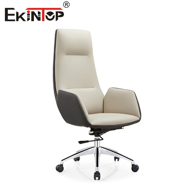 Custom Real Kulit Eksekutif Kepala Kursi Multifungsi Mekanisme