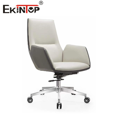 Custom Real Kulit Eksekutif Kepala Kursi Multifungsi Mekanisme