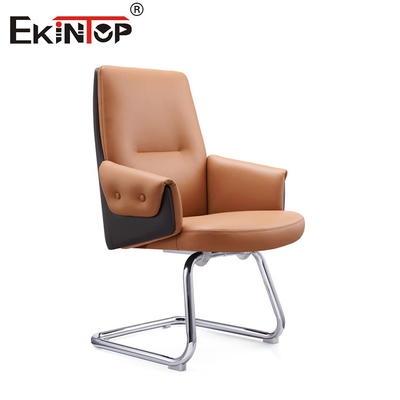 Relax In Elegance Eksekutif PU Kulit Kursi Kantor Dengan Roda PU Senyap