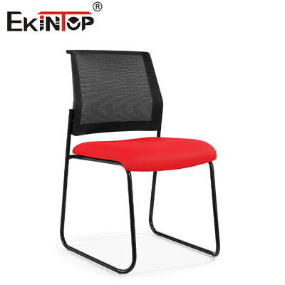 Kursi ruang latihan ergonomis dengan alas nilon dengan sandaran lengan tetap