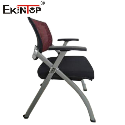 Kursi Pelatihan Hitam Modern dan Bantal Bantal busa Desain Lipat