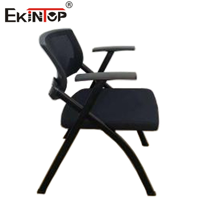 Kursi Pelatihan Hitam Modern dan Bantal Bantal busa Desain Lipat