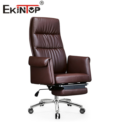 Kursi Kulit Tinggi yang Berkelanjutan Dengan Headrest Multi - Fungsi