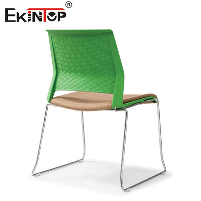 Plastik Backrest Kayu Kursi Cushion Kursi Pelatihan Untuk Belajar