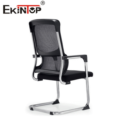 Sandaran Jala dengan Rangka Logam dan Sandaran Tangan Kursi Kantor Untuk Bekerja