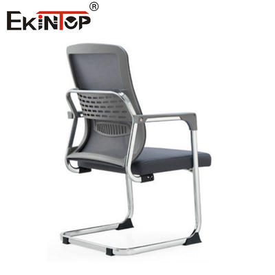Gray Mid Back Modern Minimalis Gaya Mesh Kantor Kursi Dengan Armrest