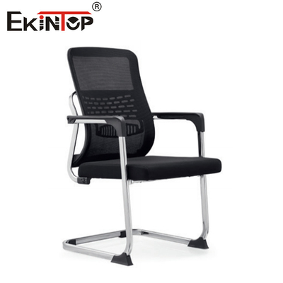 Kursi Kantor Modern Steel Base Mesh Dengan Pengaturan Ketinggian Casters