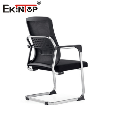 Kursi Kantor Modern Steel Base Mesh Dengan Pengaturan Ketinggian Casters