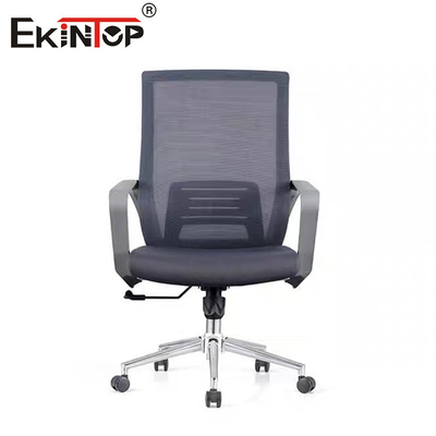 Mid Back Comfortable Mesh Backrest Kursi Kantor Memory Foam Seat Cushion
