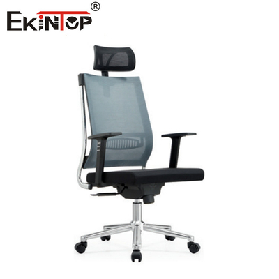 High Back Adult Executive Work Mesh Fabric Swivel Foam Kursi Kantor Modern