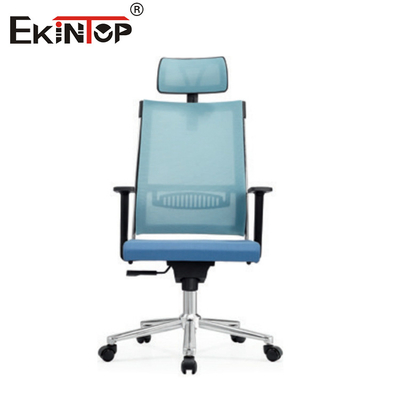 High Back Adult Executive Work Mesh Fabric Swivel Foam Kursi Kantor Modern