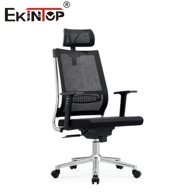 High Back Adult Executive Work Mesh Fabric Swivel Foam Kursi Kantor Modern