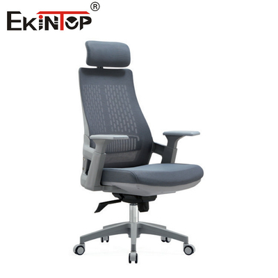 Kursi Kantor Berputar Nyaman Kursi Jaringan Ergonomis Tinggi Disesuaikan