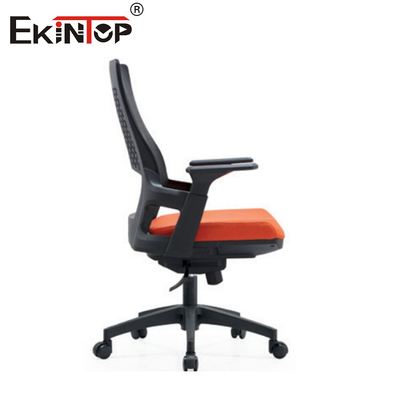 Mid Back Executive Mesh Chair Dengan Armrest Ergonomis Dan Casters