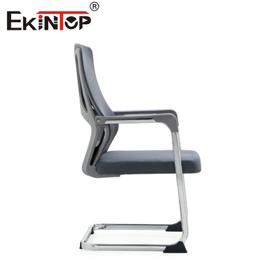 Kursi Kantor Hitam Dengan Backrest Mesh Dan Bingkai Logam