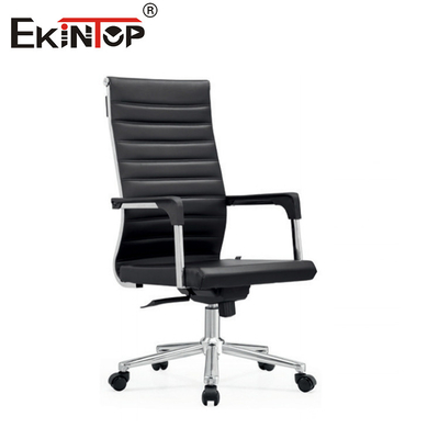 Kursi Kantor Kulit Tinggi Eksekutif Gaya Bisnis Disesuaikan