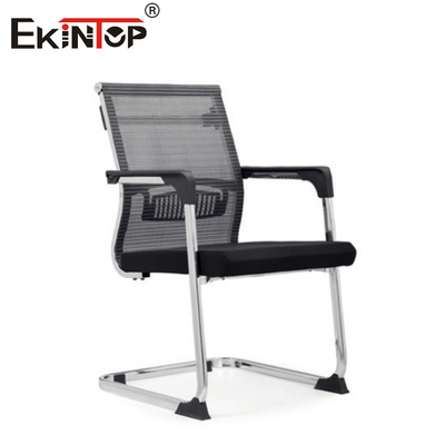 Kursi Kantor Belakang Mesh Bernafas Dengan Bingkai Logam melengkung