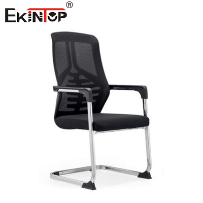 Kursi Kantor Mesh Meubel Gaya Modern dengan sandaran lengan dan sandaran punggung melengkung