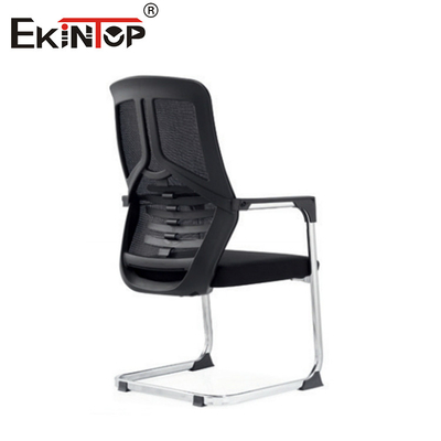 Kursi Kantor Mesh Meubel Gaya Modern dengan sandaran lengan dan sandaran punggung melengkung