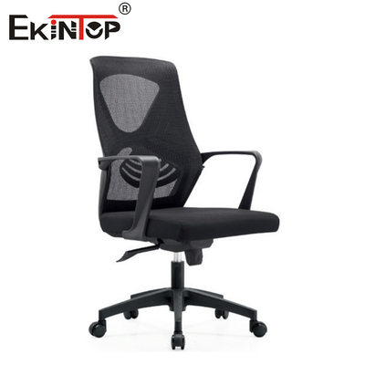 Kursi kantor belakang tinggi menengah dengan sandaran belakang mesh dilengkapi dengan casters disesuaikan