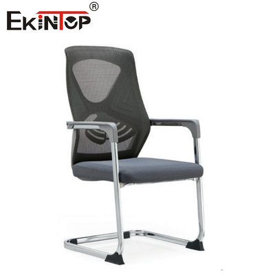 OEM Mesh Material Kantor Kursi Dengan Kerangka Logam melengkung Untuk Ruang Konferensi