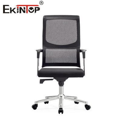 Kursi Kantor Ergonomis Mesh Hitam Gaya Modern Ukuran Standar