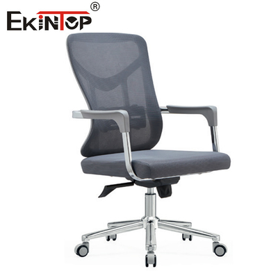 Diskon Kursi Kantor Bahan Mesh dengan Ketinggian Berputar dan Dapat Disesuaikan