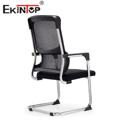 Kursi kantor yang dapat disesuaikan dengan bahan mesh berbentuk busur dan bingkai logam