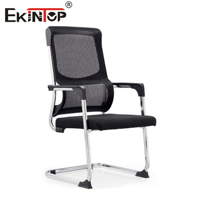 Kursi kantor yang dapat disesuaikan dengan bahan mesh berbentuk busur dan bingkai logam