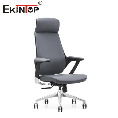 Kursi Kantor Gaya Modern dengan Roda Bahan Kulit PU dan Swivel