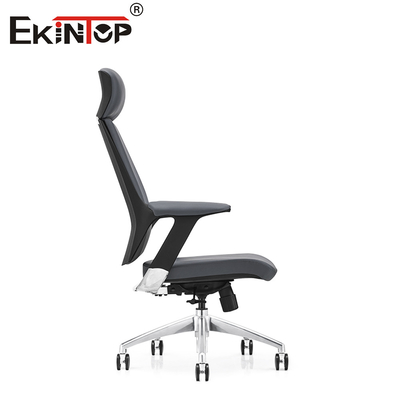 Kursi Kantor Gaya Modern dengan Roda Bahan Kulit PU dan Swivel