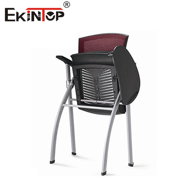Kursi pelatihan dengan sandaran lengan lipat dan material mesh untuk sekolah