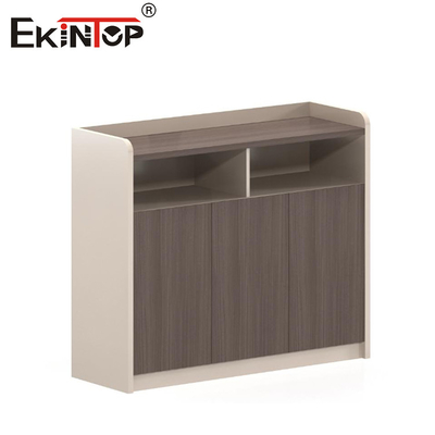 Ruang Belajar Lemari Rendah Kantor Lemari Arsip Bahan Kayu Gaya Modern