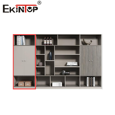 Gaya Modern Kabinet Kayu Berkualitas Tinggi yang Dapat Disesuaikan untuk Ruang Kantor