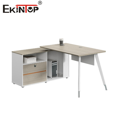 Modular Karyawan Kantor Workstation Sumber Bahan Kayu Produsen