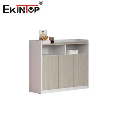 Rak Buku Kayu dan Lemari Arsip Desain Gaya Minimalis untuk Rumah Kantor