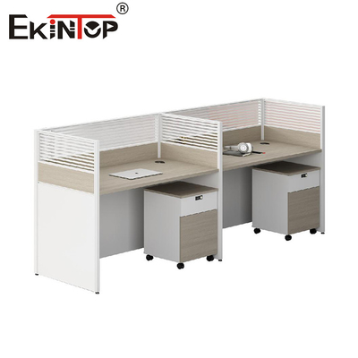 Stasiun Kerja Staf yang Dipartisi Privasi Modular dalam Gaya Modern