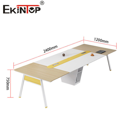 Furnitur modern berkualitas tinggi yang dapat disesuaikan Meja konferensi Meja pertemuan