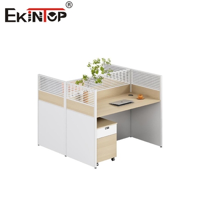 Industri Gaya Karyawan Desk Komputer Desk Workstation Disesuaikan
