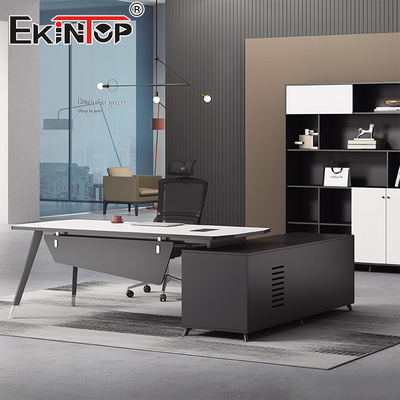 Gaya Komersial Meubel Kantor Modern Meja Eksekutif Meja Kantor Meja