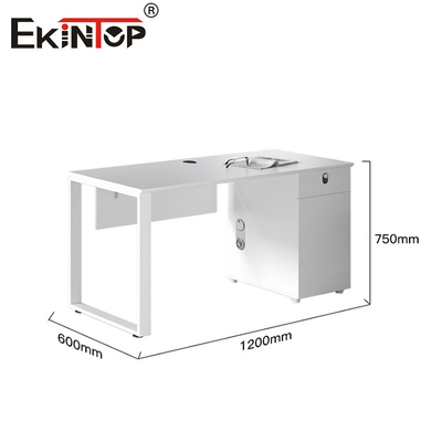 Furnitur Kantor Modern Minimalis Meja kantor murah dengan kaki logam