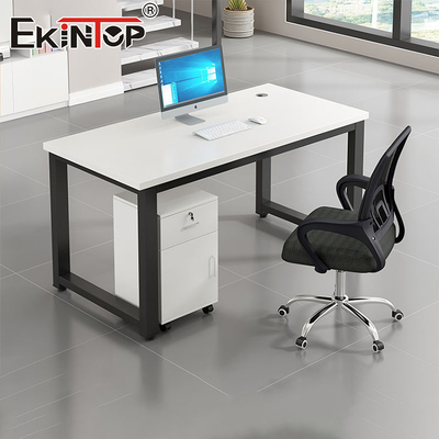 Gaya Modern Meja Karyawan Kecil Kantor Resepsi Furnitur Meja Eksekutif