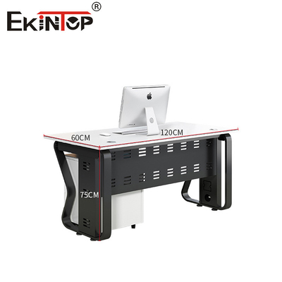 Furnitur kantor gaya minimalis Furnitur kantor resepsi Meja putih