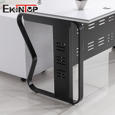 Pabrik Grosir Gaya Modern Meja Kantor Kayu Meja Kantor Resepsi