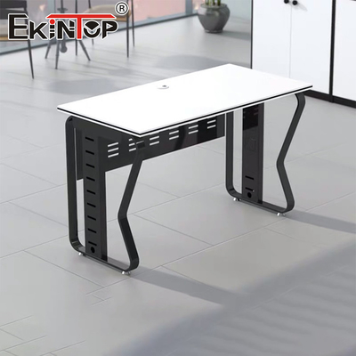 Harga Pabrik Meja Kantor Eksekutif dengan Lemari Penyimpanan Meja Komputer Kayu Solid