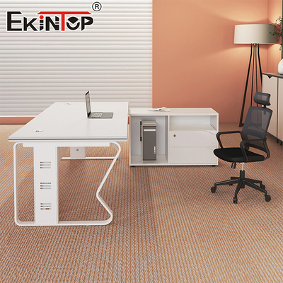 Modern Style Kantor Staf Eksekutif Meja Desk Komersial Disesuaikan