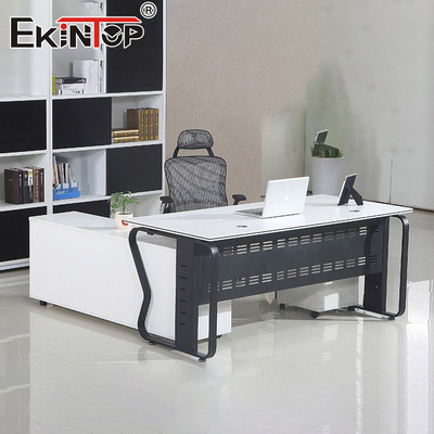 Modern Furniture Kantor Eksekutif Meja Komersial yang dapat disesuaikan