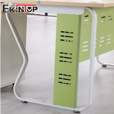 Kantor Furnitur Pabrik Gaya Modern Kantor Meja Kayu Meja Sudut